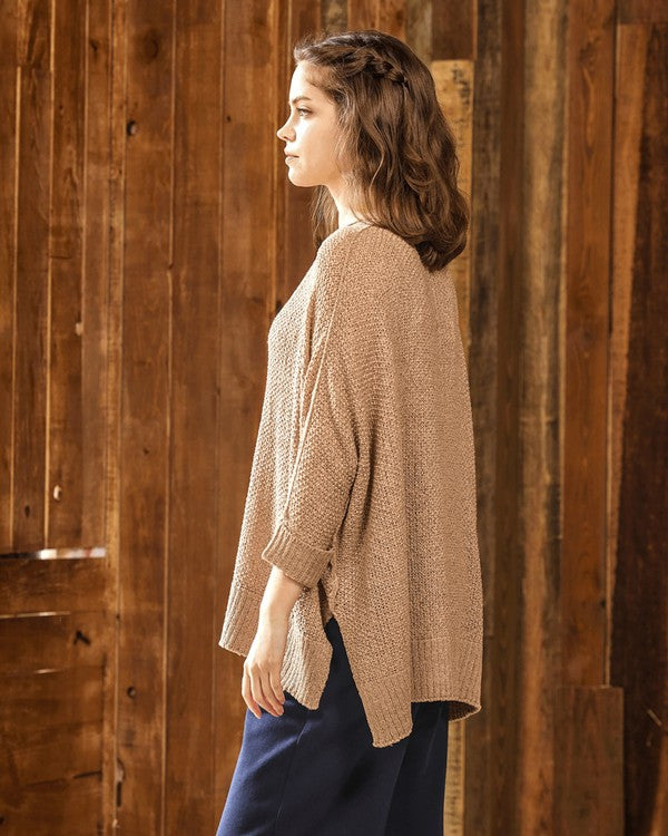 Oversized High Low Loose Lightweight Sweater Shop Style & More | Fresh Looks, Everyday Deals & Free Shipping