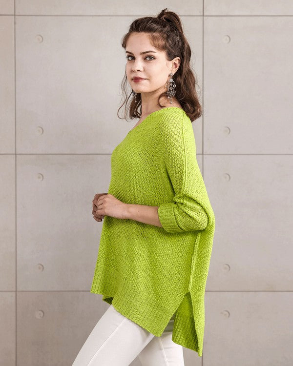 Oversized High Low Loose Lightweight Sweater Shop Style & More | Fresh Looks, Everyday Deals & Free Shipping