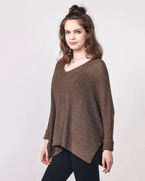Oversized High Low Loose Lightweight Sweater Shop Style & More | Fresh Looks, Everyday Deals & Free Shipping