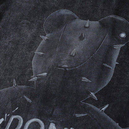 Hip Hop Oversized Tshirts Streetwear Vintage T-shirts Bear FitiqueFit
