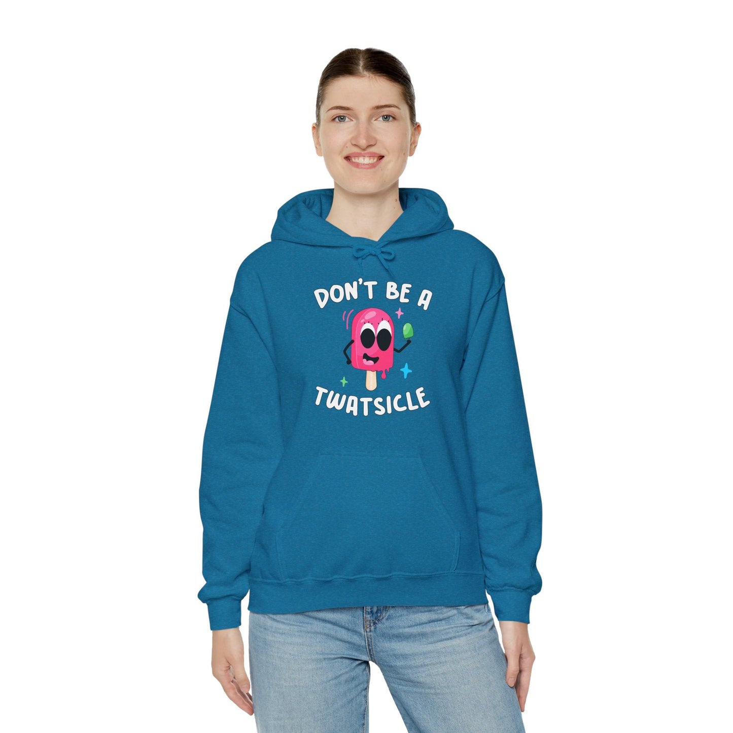 Don't Be A Twatsicle Hooded Sweatshirt The Devil's Pickle