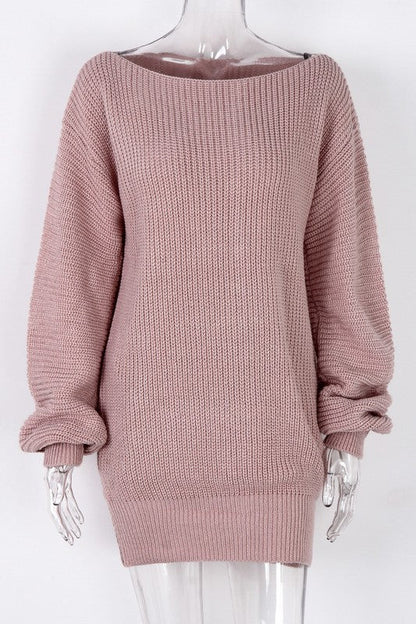 WOMEN FASHION SWEATER DRESS BY CLAUDE
