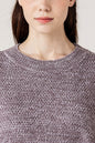 Round Neck Balloon Sleeve Heathered Sweater Shop Style & More | Fresh Looks, Everyday Deals & Free Shipping