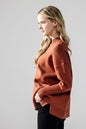 Plus Mock Neck Balloon Sleeve Side Slit Sweater Shop Style & More | Fresh Looks, Everyday Deals & Free Shipping