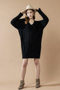 Plus V-Neck Ribbed Hem Cable Knit Sweater Dress Shop Style & More | Fresh Looks, Everyday Deals & Free Shipping