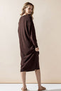 Plus Comfy Button-front Soft Sweater Midi Dress Shop Style & More | Fresh Looks, Everyday Deals & Free Shipping
