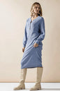 Plus Comfy Button-front Soft Sweater Midi Dress Shop Style & More | Fresh Looks, Everyday Deals & Free Shipping