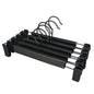 Non-Slip Plastic Clothes Rack Trouser Rack Skirt Clip Underwear Rack Frosted Drying Clothes Rack