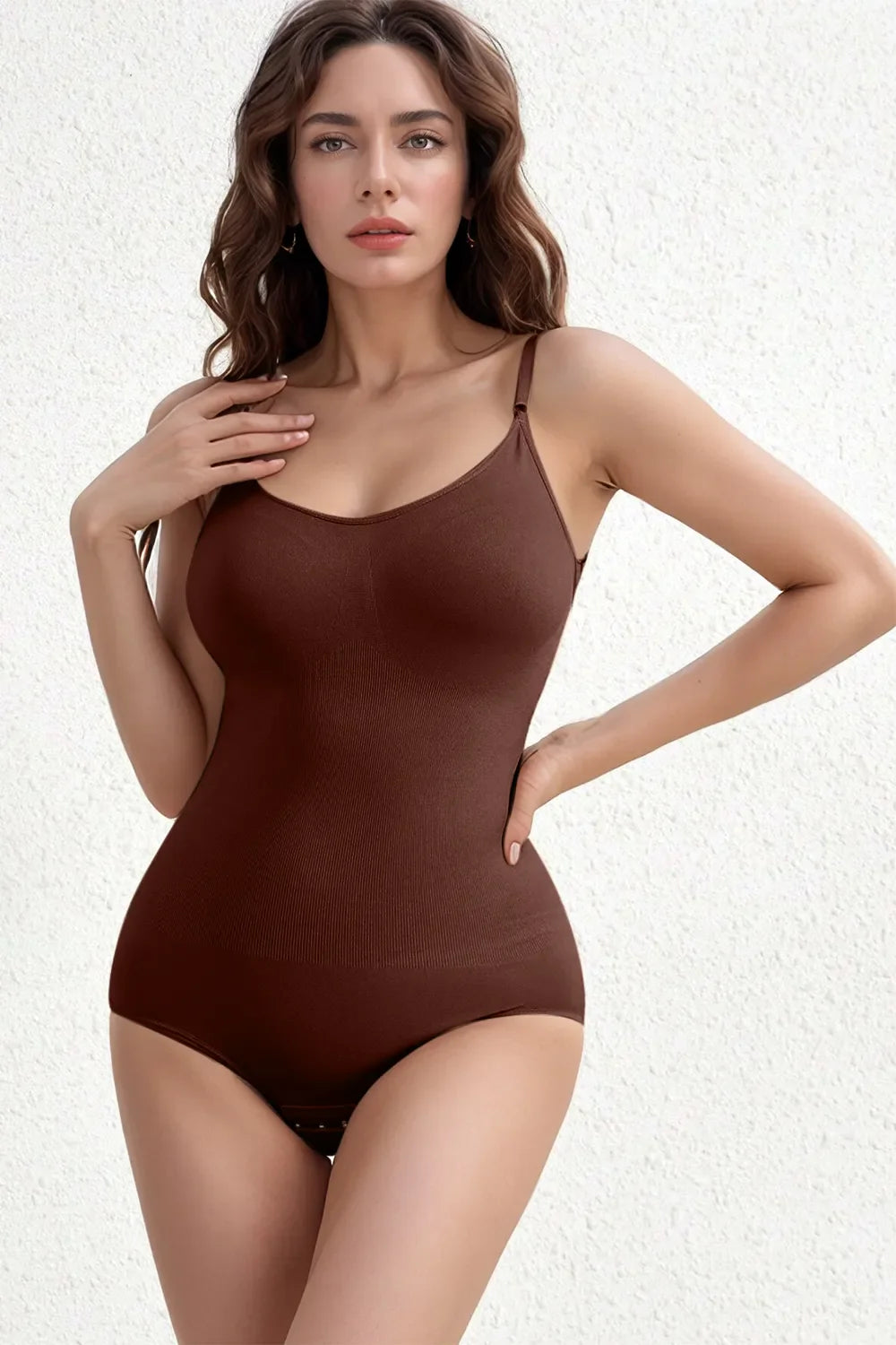 Basic Bae Full Size Scoop Neck Butt Lifting Bodysuit New Era Fashion LLc
