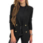 Casual Long Sleeve Lapel Button Autumn Coat FitiqueFit