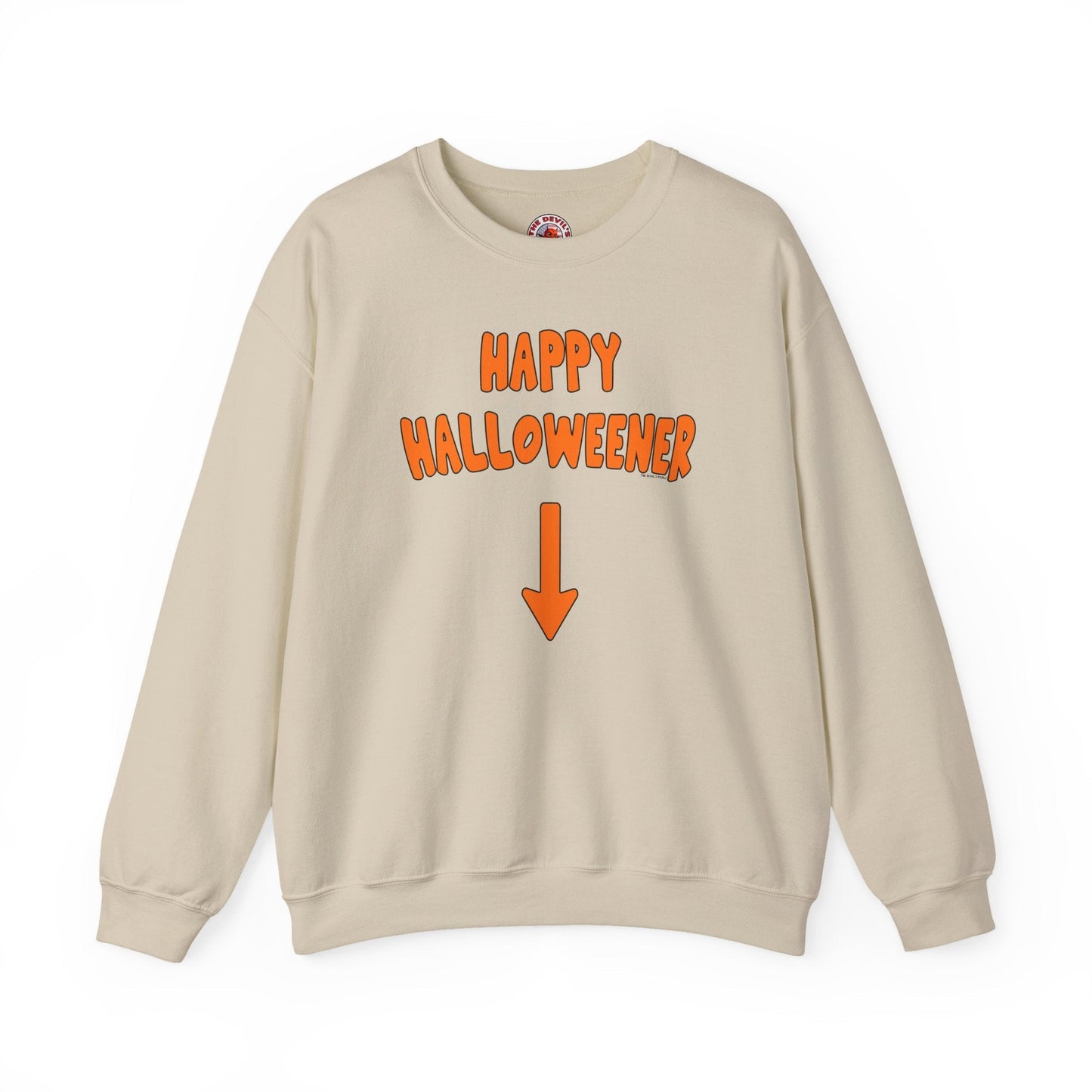 Happy Halloweener Crewneck Sweatshirt The Devil's Pickle