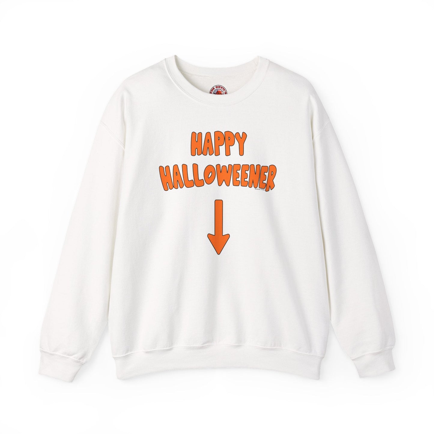 Happy Halloweener Crewneck Sweatshirt The Devil's Pickle
