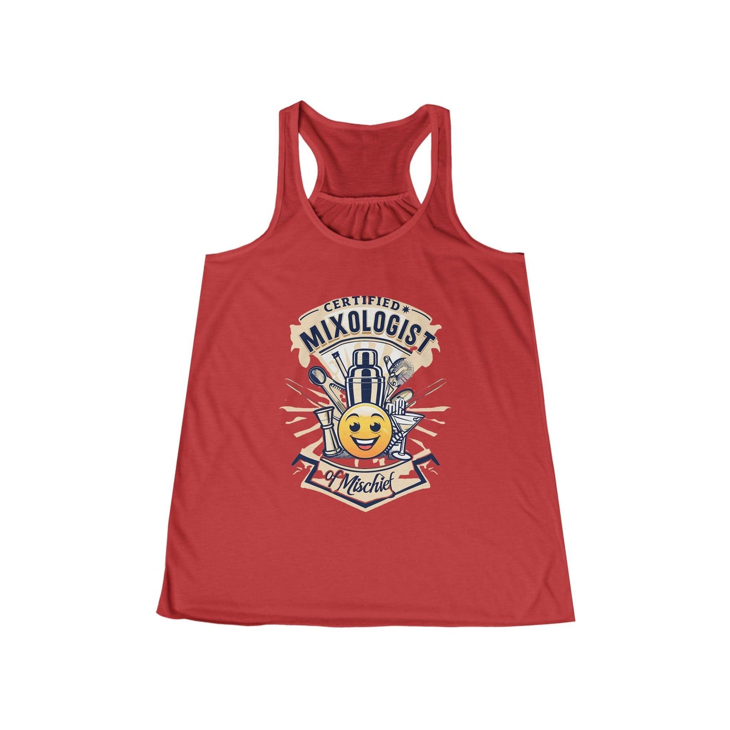 Mixologist of Mischief Womens Racer Back Tank Top Country in My Heart
