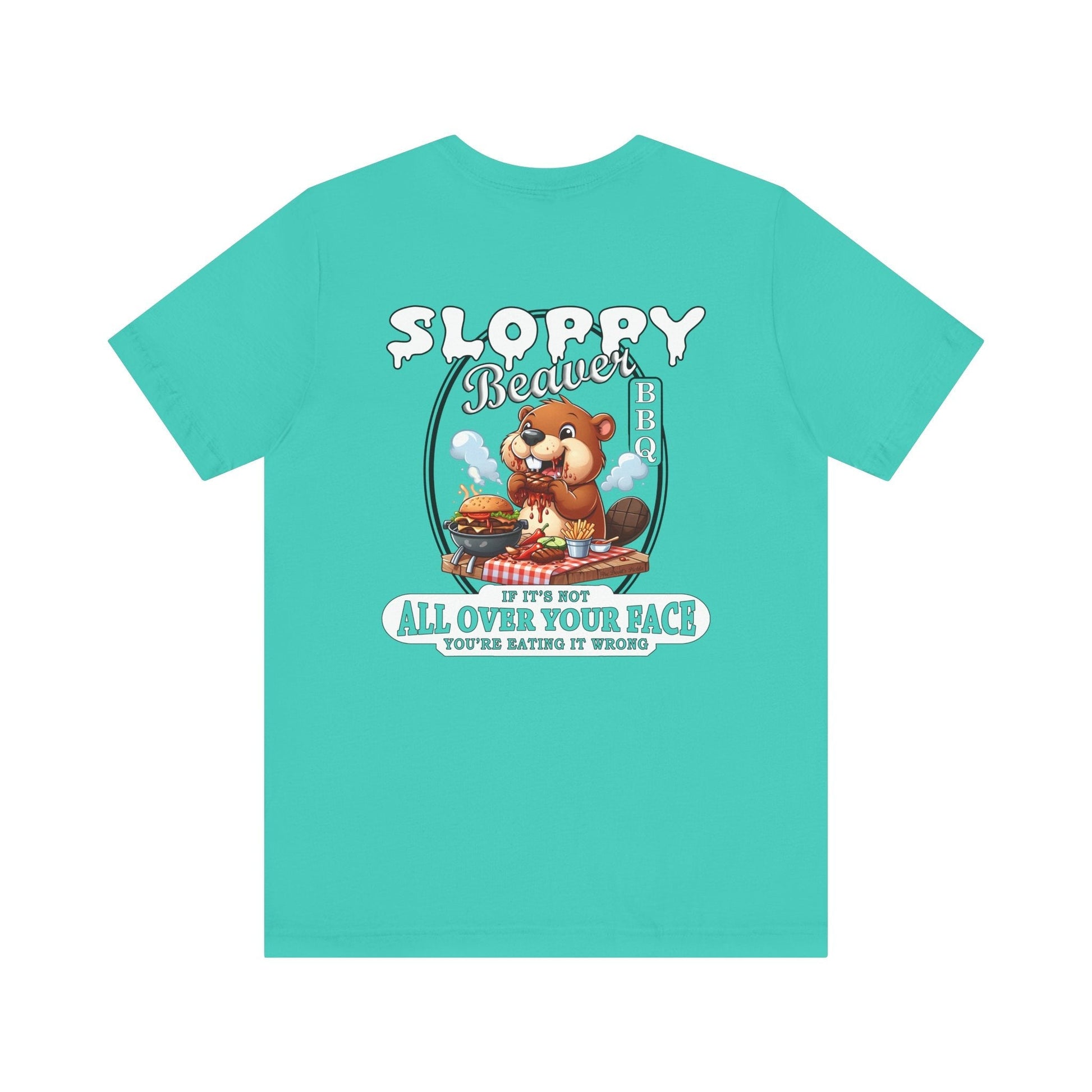 Sloppy Beaver BBQ Back T-Shirt The Devil's Pickle