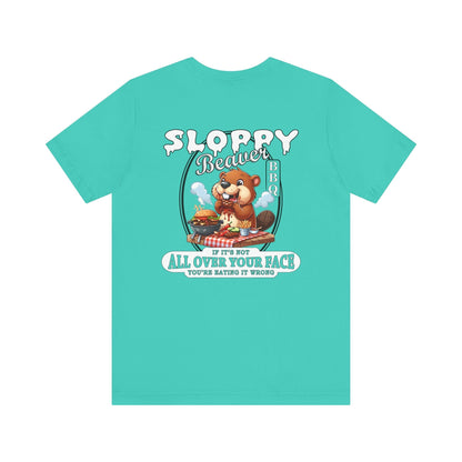 Sloppy Beaver BBQ Back T-Shirt The Devil's Pickle