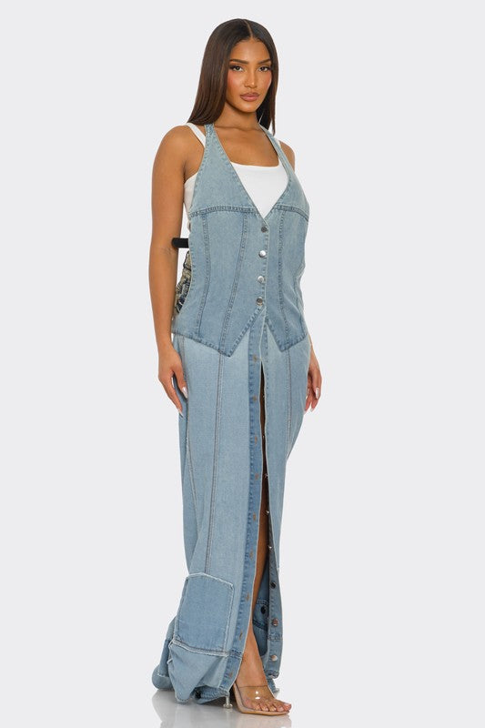 The Trinity Denim Transformer See size chart under “more details” The Fashion Celestial