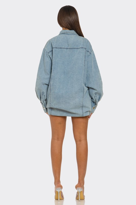 The Trinity Denim Transformer See size chart under “more details” The Fashion Celestial