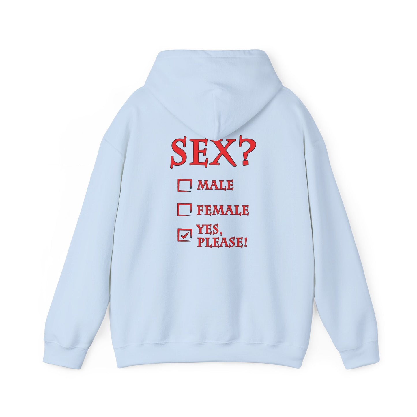 Sex? Yes, Please Hooded Sweatshirt The Devil's Pickle