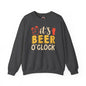 It's Beer O'clock Crewneck Sweatshirt The Devil's Pickle