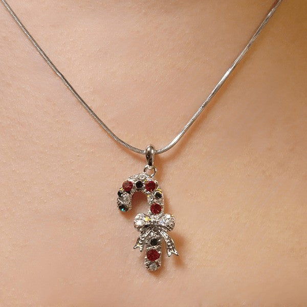 Christmas Candy Cane Necklace Shop Style & More | Fresh Looks, Everyday Deals & Free Shipping