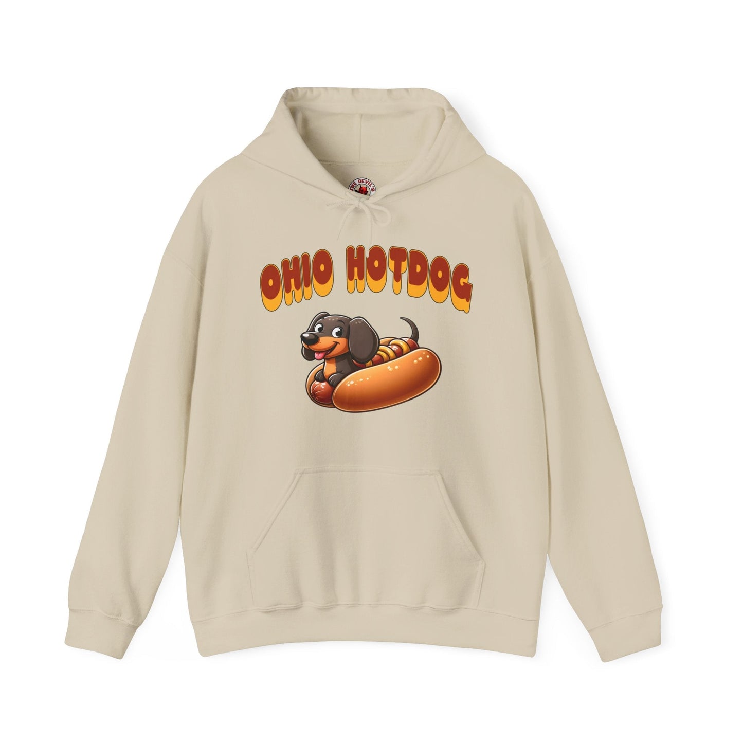 Ohio Hotdog Hooded Sweatshirt The Devil's Pickle