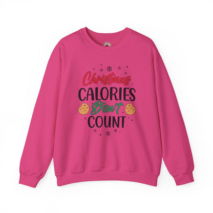 Christmas Calories Don't Count Crewneck Sweatshirt The Devil's Pickle