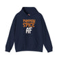 Pumpkin Spice AF Hooded Sweatshirt The Devil's Pickle