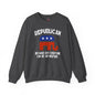Republican Because Not Everyone Can Be On Welfare Crewneck Sweatshirt The Devil's Pickle