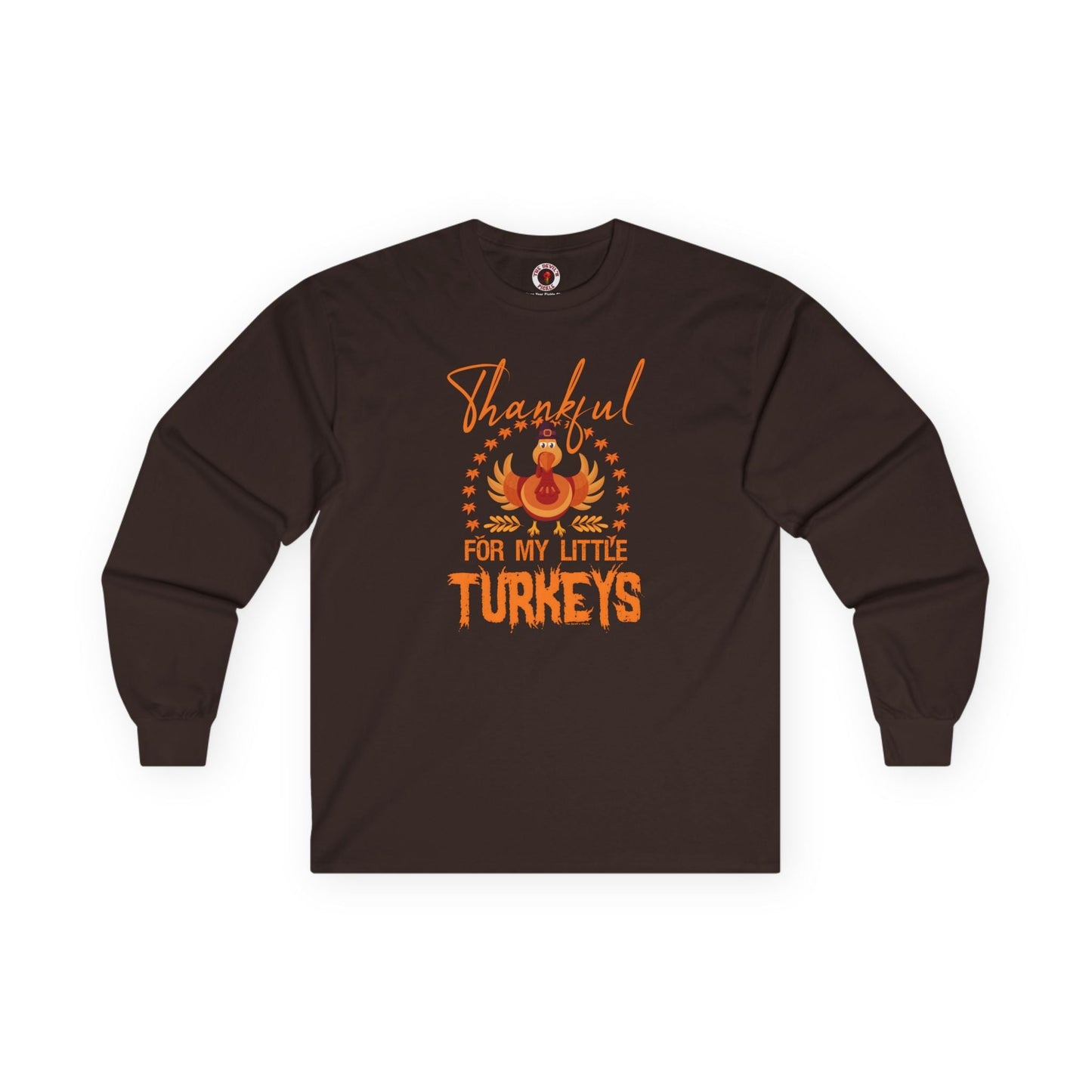 Thankful For My Little Turkeys Long Sleeve Tee The Devil's Pickle