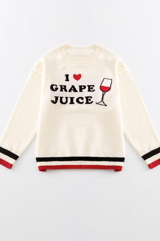 Grape Juice Sweater Shop Style & More | Fresh Looks, Everyday Deals & Free Shipping