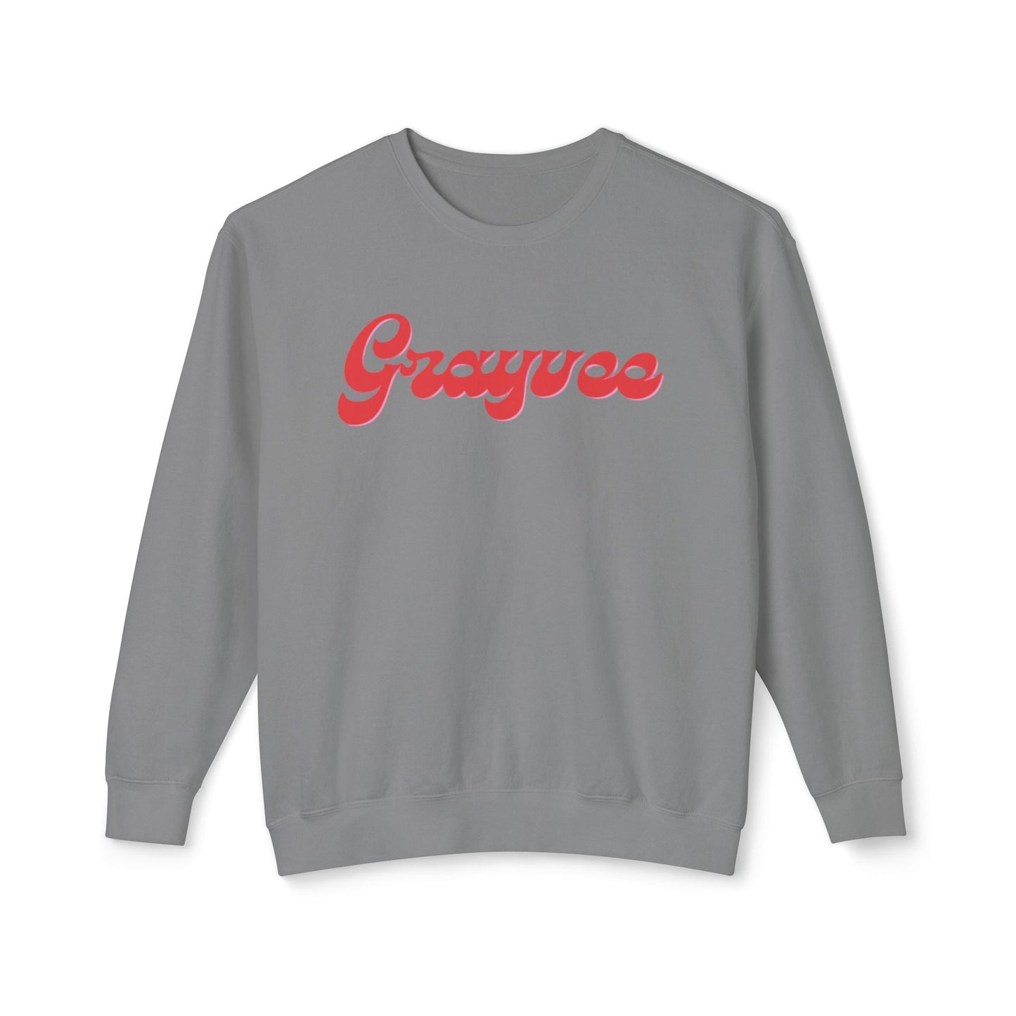 Unisex Lightweight Crewneck Sweatshirt "Grayvee" Grayceful LLC