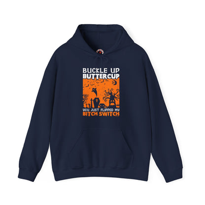 Buckle Up Buttercup Hooded Sweatshirt The Devil's Pickle