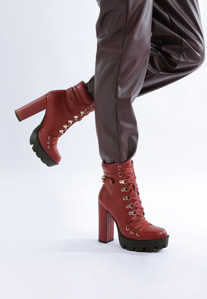 Willow Combat Boot See size chart under “more details” The Fashion Celestial