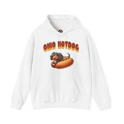 Ohio Hotdog Hooded Sweatshirt The Devil's Pickle