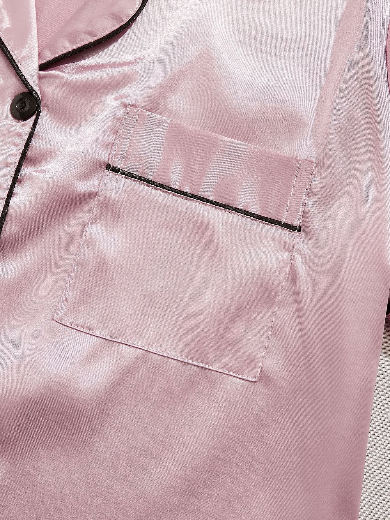 [Three Suits] Multicolor Variety of Short-sleeved Shorts Solid Color Imitation Y Satin PJ Set Women's Two-piece Suit NovaCart