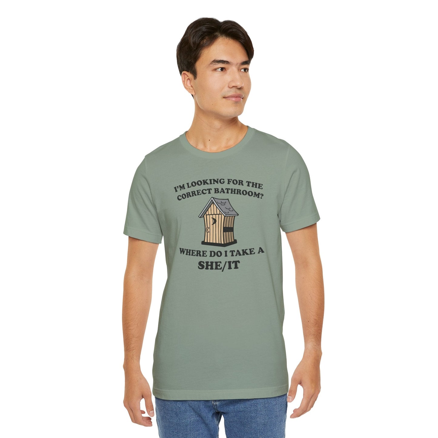 I'm Looking For The Correct Bathroom T-Shirt The Devil's Pickle