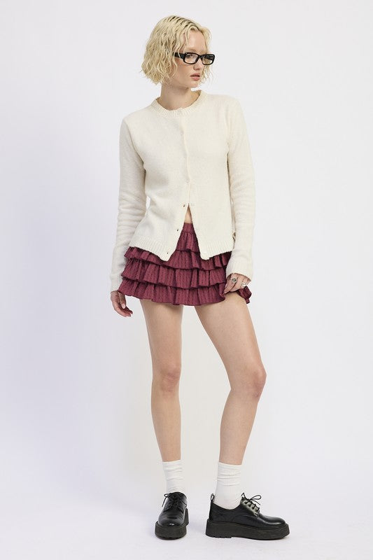 FITTED BUTTON UP CARDIGAN Shop Style & More | Fresh Looks, Everyday Deals & Free Shipping