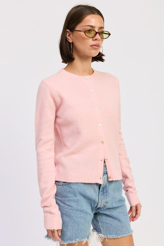 FITTED BUTTON UP CARDIGAN Shop Style & More | Fresh Looks, Everyday Deals & Free Shipping