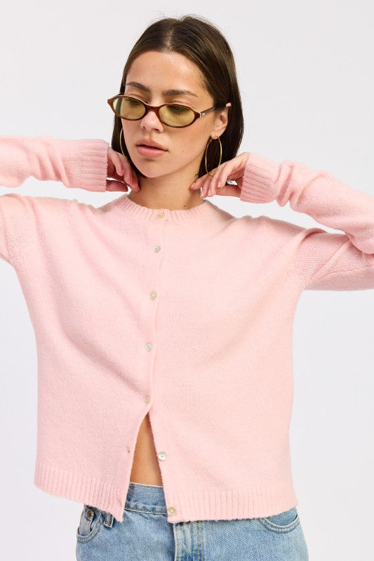 FITTED BUTTON UP CARDIGAN Shop Style & More | Fresh Looks, Everyday Deals & Free Shipping