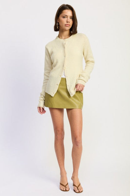 FITTED BUTTON UP CARDIGAN Shop Style & More | Fresh Looks, Everyday Deals & Free Shipping