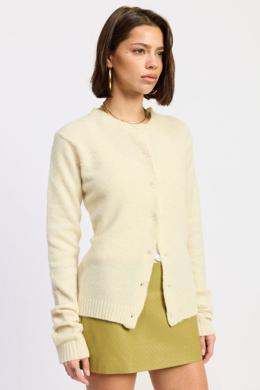 FITTED BUTTON UP CARDIGAN Shop Style & More | Fresh Looks, Everyday Deals & Free Shipping
