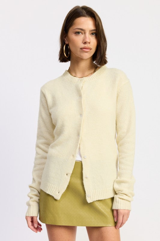 FITTED BUTTON UP CARDIGAN Shop Style & More | Fresh Looks, Everyday Deals & Free Shipping