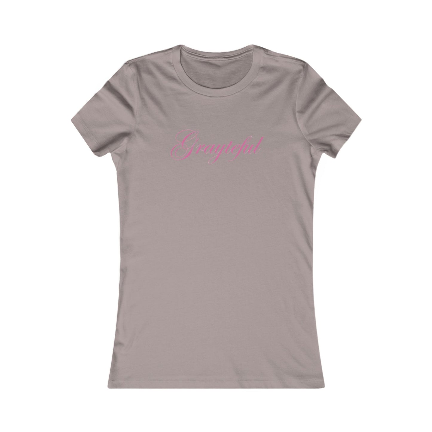 Women's Favorite Tee Grayteful Grayceful LLC