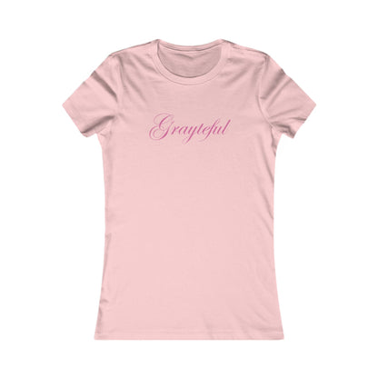 Women's Favorite Tee Grayteful Grayceful LLC