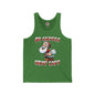 On Santa's Shit List Tank Top The Devil's Pickle