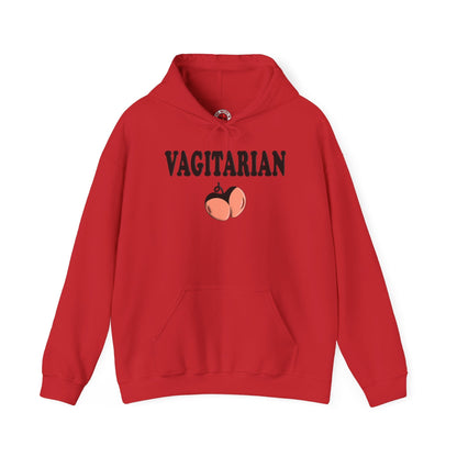 Vagitarian Hooded Sweatshirt The Devil's Pickle