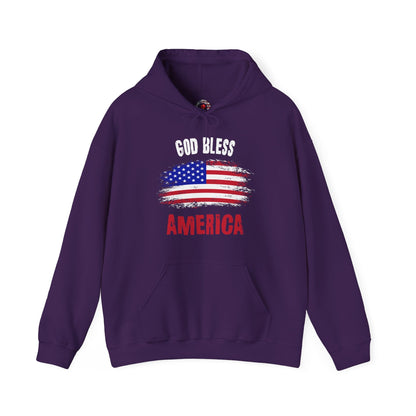 God Bless America Hooded Sweatshirt The Devil's Pickle