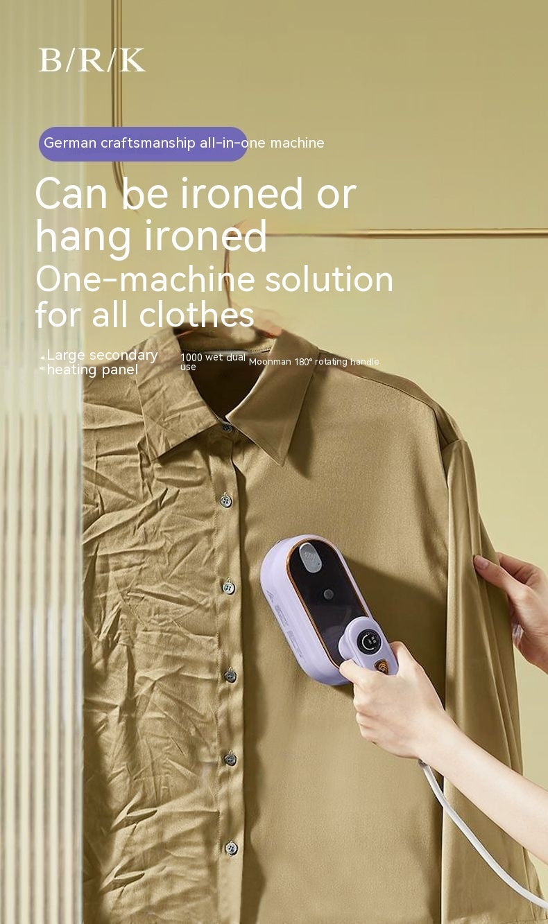 ✨ Foldable Portable Ironing Machine – Wet & Dry Handheld Steamer SmartPursue™