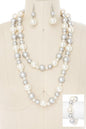 3PC Mix Pearl Wrapped Long Necklace Set Shop Style & More | Fresh Looks, Everyday Deals & Free Shipping