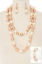 3PC Mix Pearl Wrapped Long Necklace Set Shop Style & More | Fresh Looks, Everyday Deals & Free Shipping